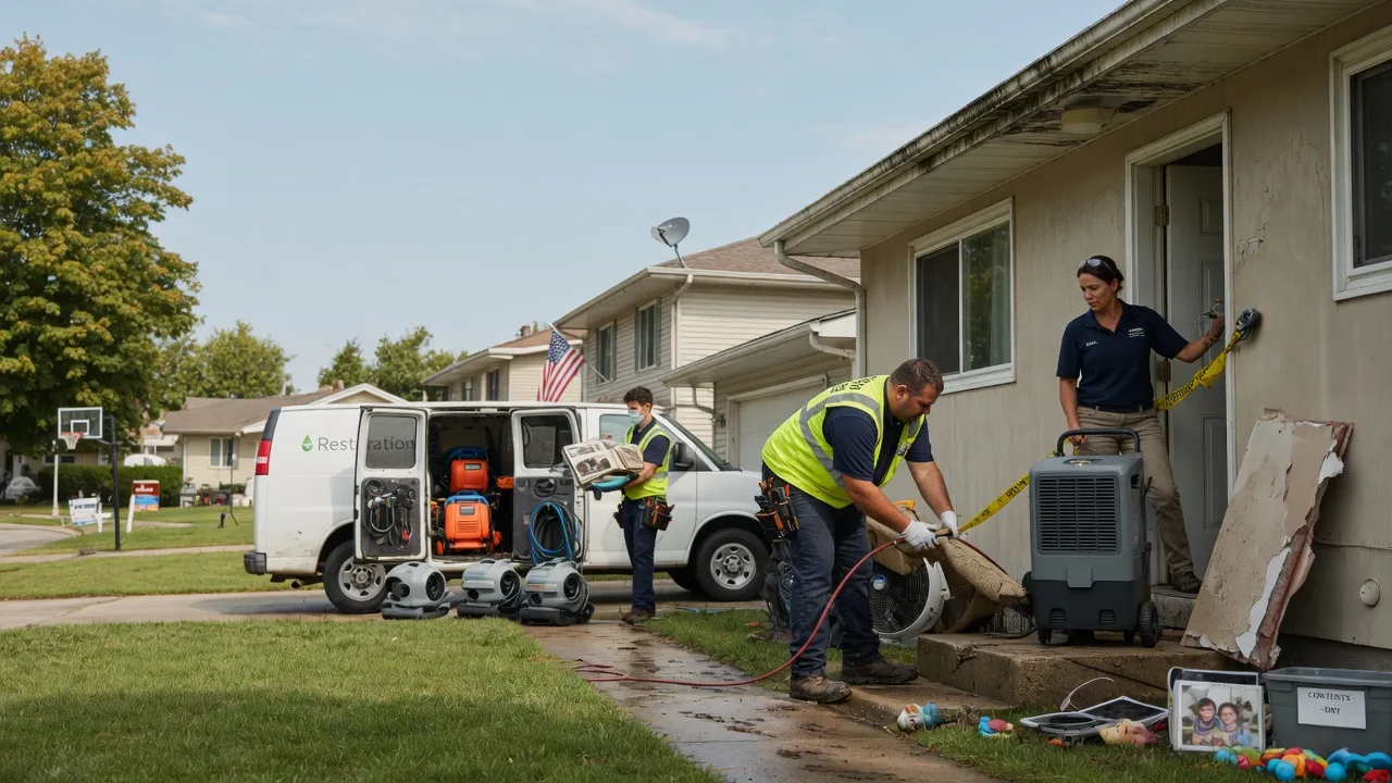 Water Damage Restoration in Dorchester, WI near me